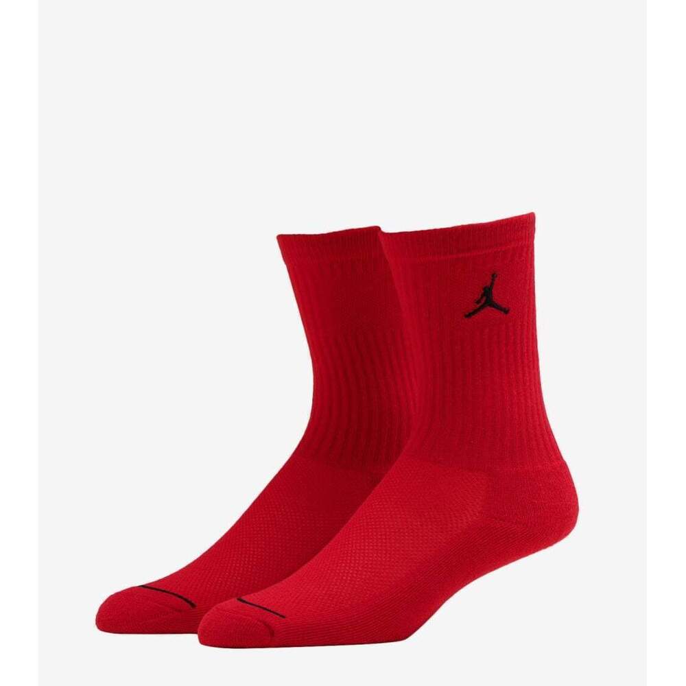 Jordan Boys 6-Pk. Crew Socks ,RedBlack , 9-11